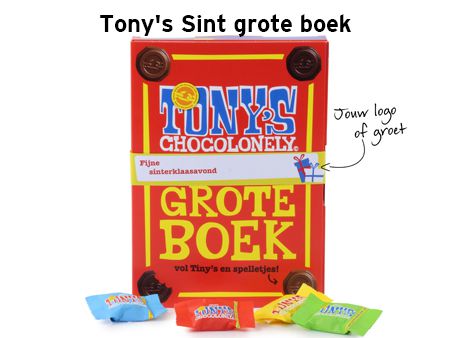 Tony's Chocolonely Sint Grote boek